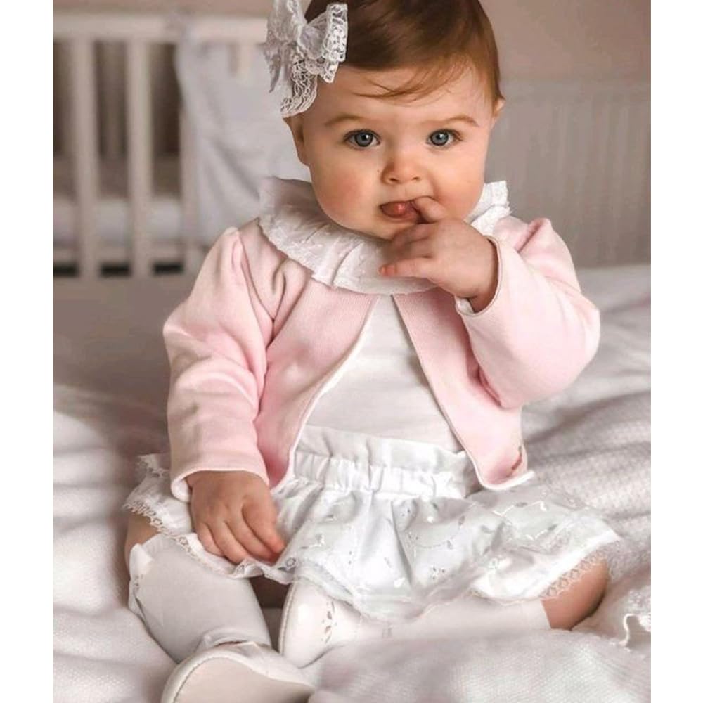 AQOKKA Baby Knee High Socks Kids Tube Long Boot Socks with Bow Cotton Knit Stocking Infant Toddler Dress Socks for Boy Girl - Image 7