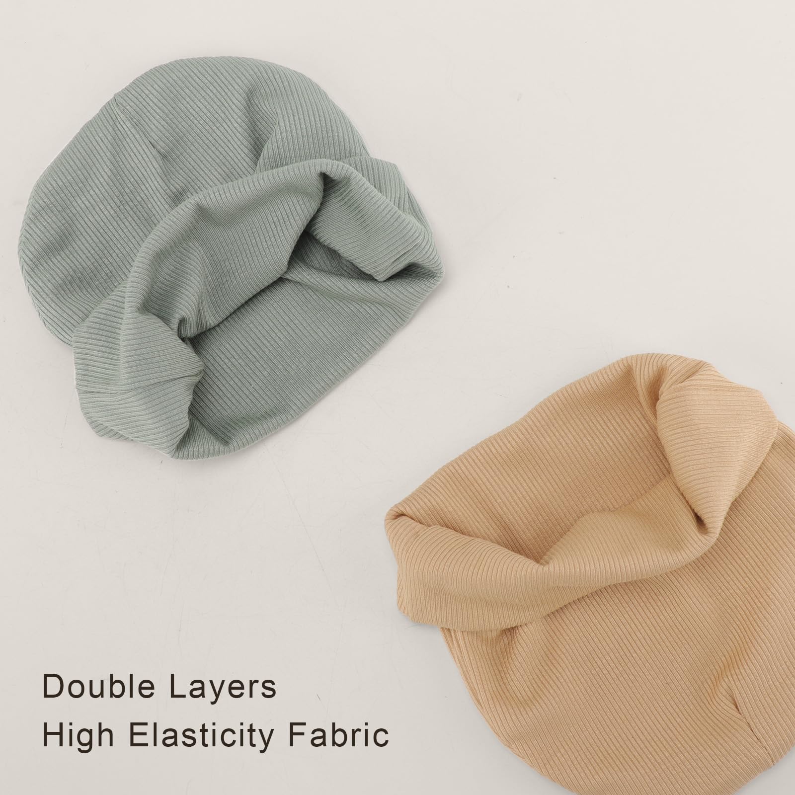 AQOKKA Baby Newborn Hats for Unisex Infant Toddler Soft Beanie Warm Cap Newborn Hospital Hats for Baby Boy Girl 0-24 Months - Image 4
