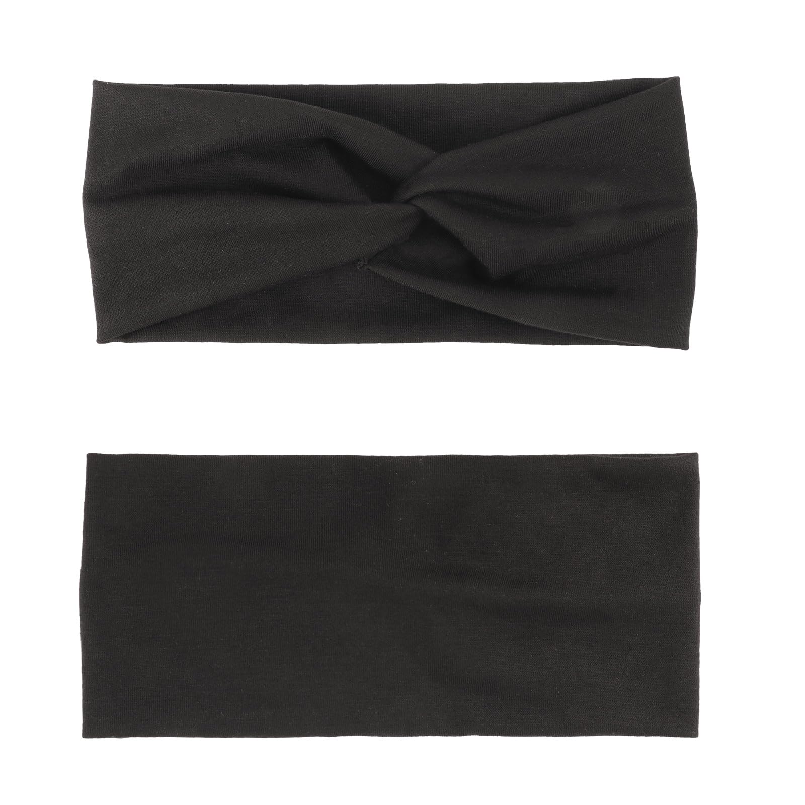 AQOKKA Elastic Knotted Headbands for Women Criss Cross Head Bands for Women's Hair Non Slip Boho Wrap Twisted Hair Accessories - Image 4