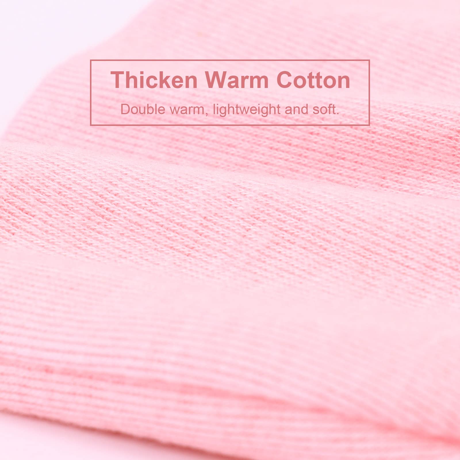 Newborn Baby Hats and Mittens Set Infant Bow Beanie Cap Toddler Gloves Newborn Hospital Hats for Baby Boy Girl 0-6 Months - Image 4