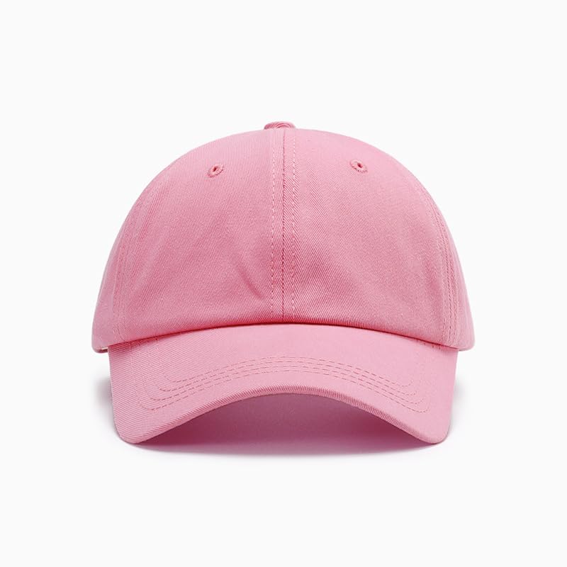 AQOKKA Toddler Baseball Cap Adjustable Cotton Infant Summer Sun Hat Unisex Baby Trucker Hat with Ponytail for Kids Boys Girls - Image 7