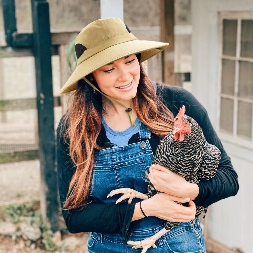 Summer Sun Hats for Women Men Waterproof Foldable Bucket Hat Mesh Wide Brim Beach Hats Outdoor Fishing Hiking Fishing UPF 50+ - Image 3